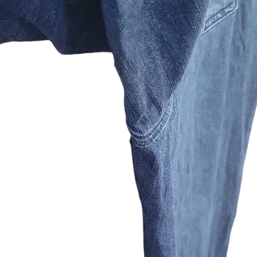 Lane Bryant Mid Rise Super Stretch Skinny Jeans w Petaled Distressed Hem Size 16 - Picture 10 of 10